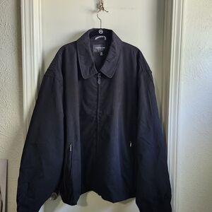London Fog Men's Dark Gray Windbreaker